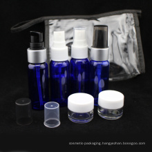 Plastic Travel Set, Sprayer Bottle and Jar (NTR04)